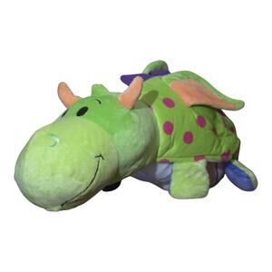 Jay At Play FlipaZoo Persephone Unicorn Imogen Dragon 2 In 1 Plush Stuffed Toy